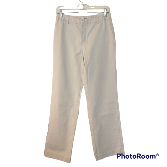 Old Navy Pants - Women's Old Navy Light Beige Tan Khaki Pants Size 6 Regular